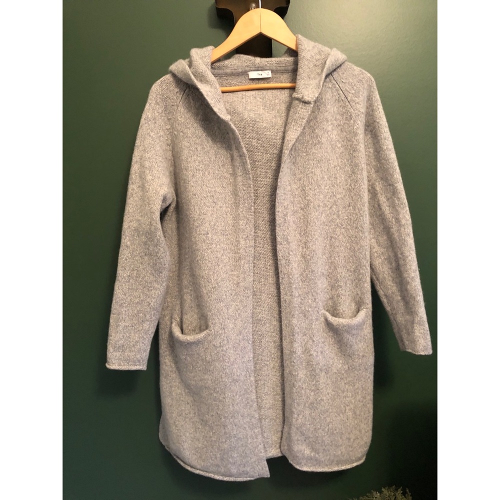 Aritzia TNA Merino Wool Long Cardigan